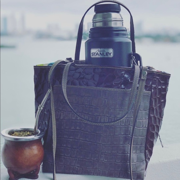 New Leather Croco tote bag - Italian leather- very soft and light ideal for you - Picture 6 of 6